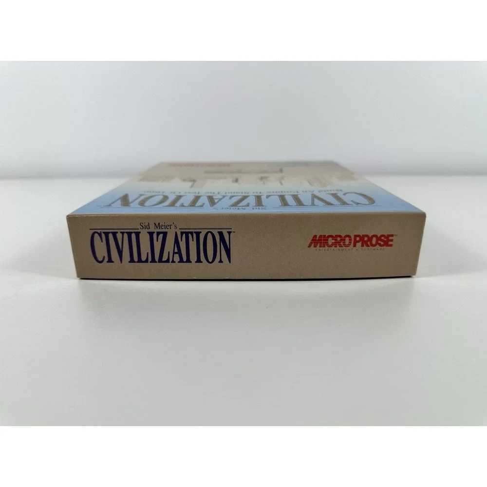 Sid Meier's Civilization 1991 PC IBM 3.5
